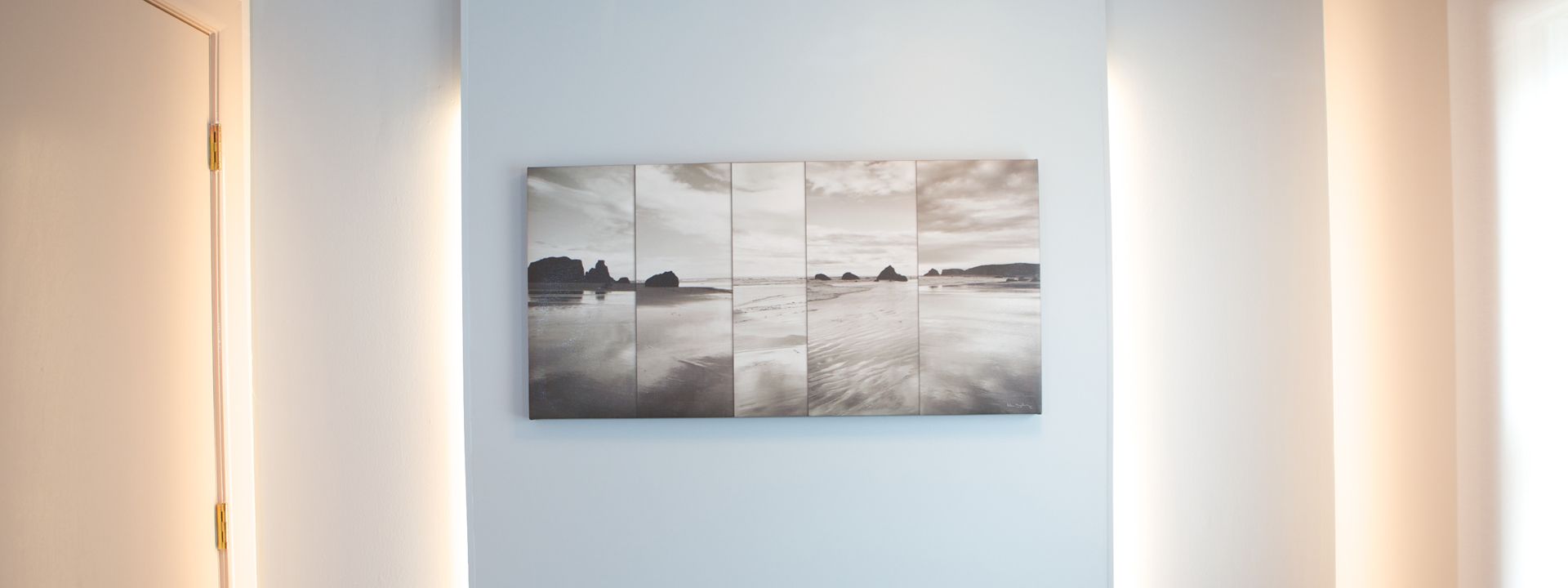 Backlit wall